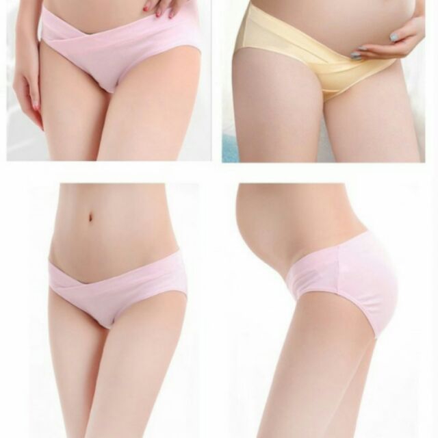 [HCM]Quần lót bà bầu siêu mềm mịn quần lót cho bà bầu quần lót cotton bầu quần lót bầu ( nhiều màu )