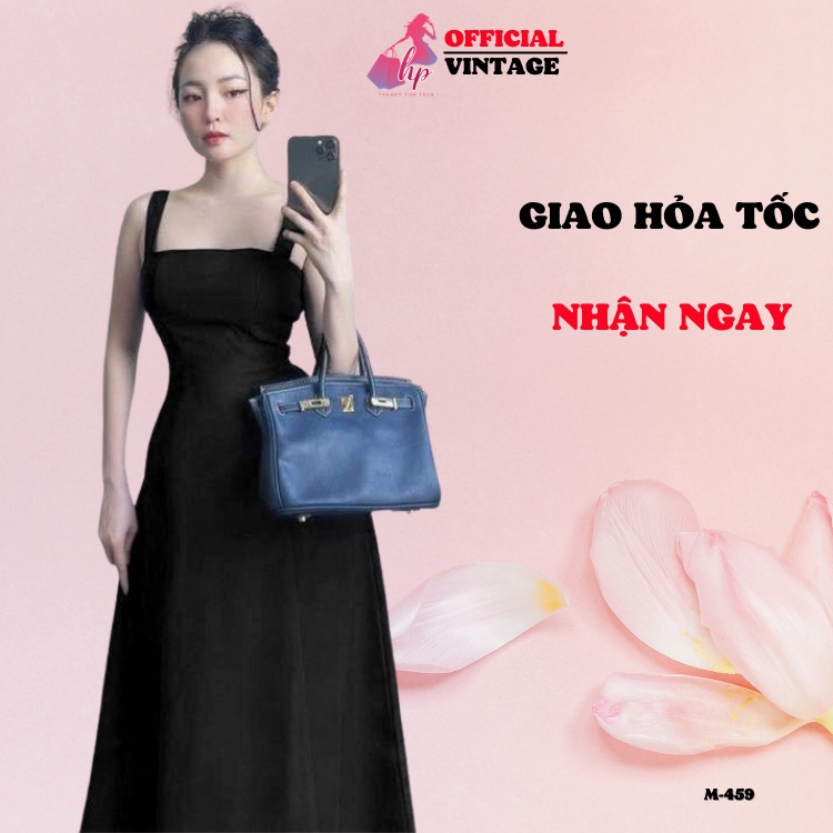 Đầm 2 dây body nữ, váy hai dây dáng dài sang chảnh tôn dáng dự tiệc VD459