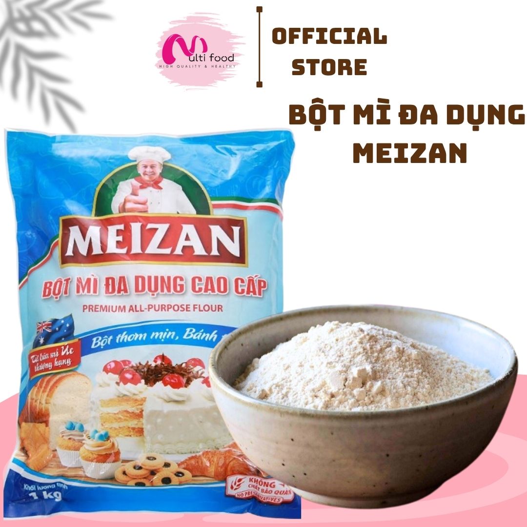 Bột Mì Đa Dụng Meizan 1KG
