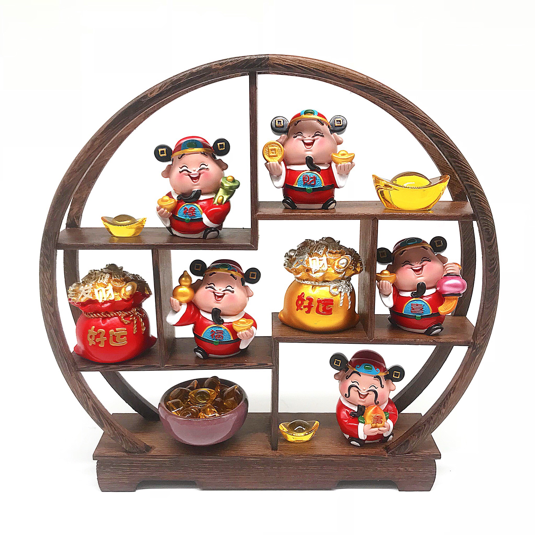 Kệ gỗ trưng bày trang trí trong nhà