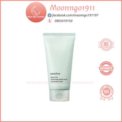 Sữa rửa mặt innis trà xanh green tea 150ml