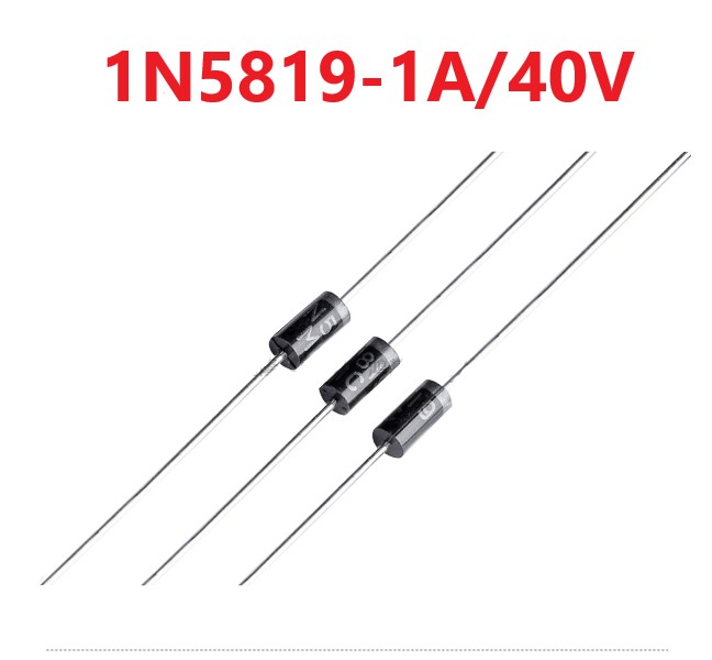 Túi 10 con - 1n5819 - diode schottky in5819 1a/40v do-41 chân cắm - đi ốt nhanh 5819, túi 10 con - ss14 - diode schottky in5819 1a/40v smd chân dán - đi ốt nhanh 5819