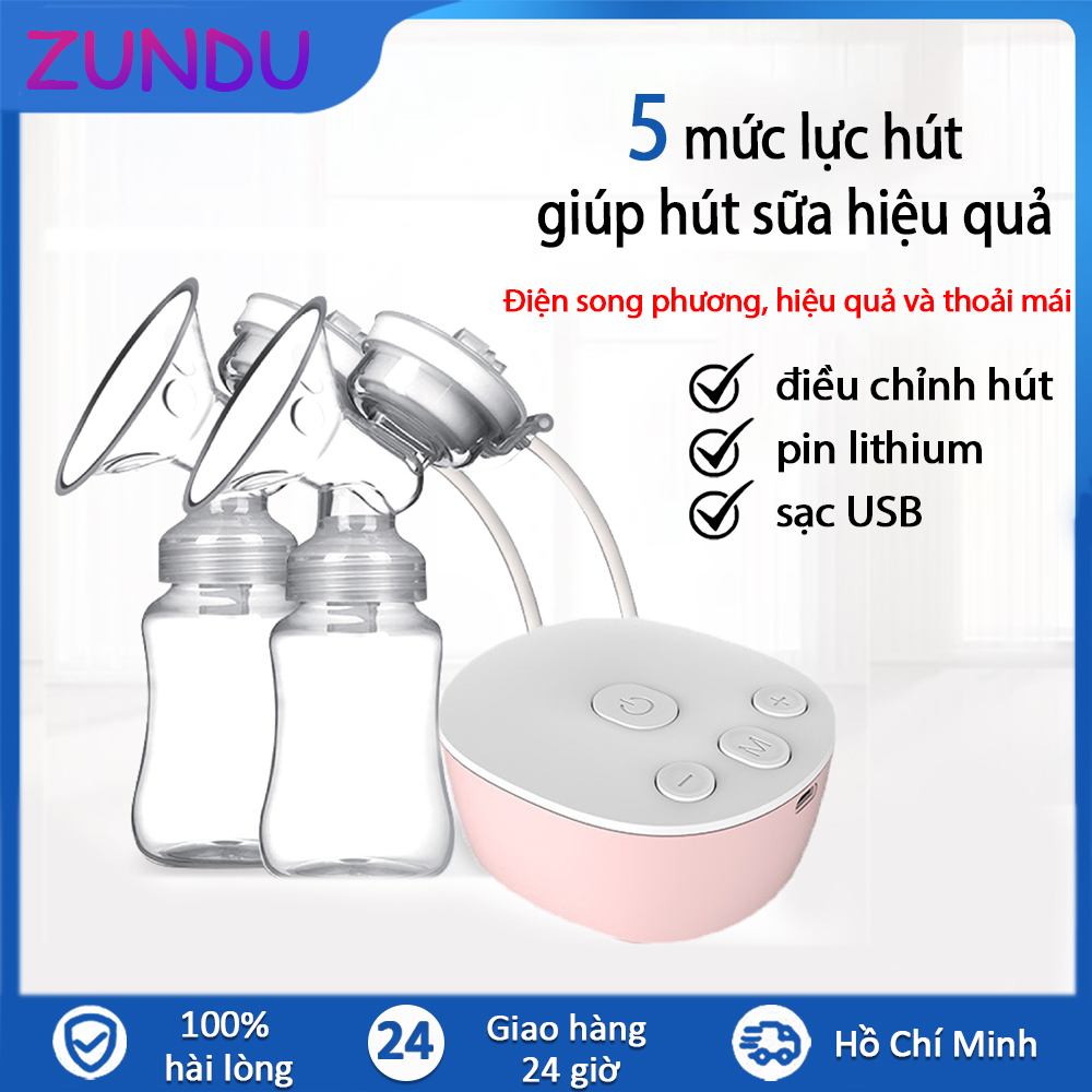Máy hút sữa, máy hút sữa DC, máy hút sữa dùng nguồn USB, bình bú, 9 chế độ hút sữa không đau - giúp mẹ hút sữa dễ dàng
