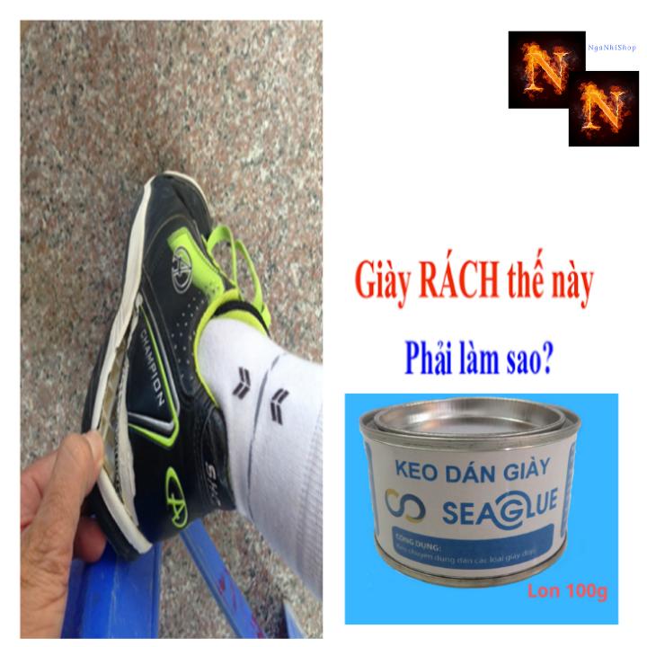 Keo Dán Giày Đá Bóng Seaglue 100gr Chịu Lực,Bám Dính Tốt