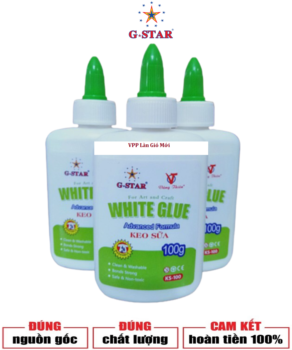Keo sữa gstar 40ml ks-40 / 100ml ks-100 vpp làn gió mới
