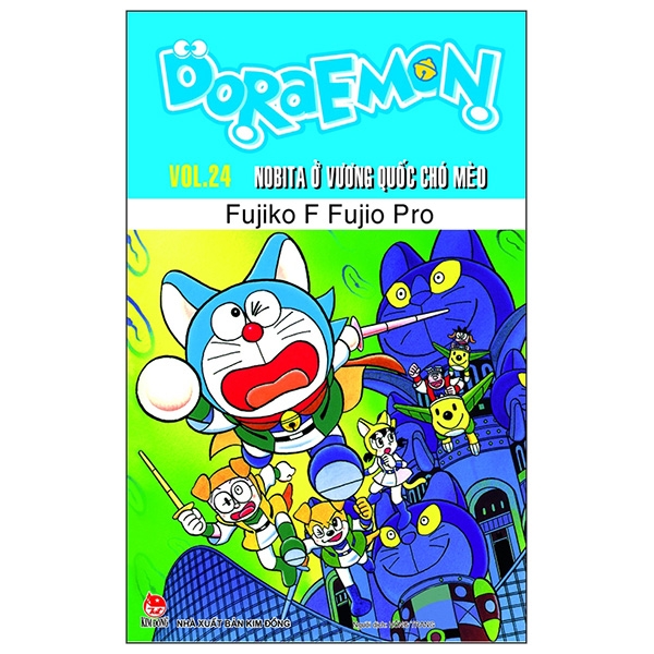 Fahasa - Doraemon Truyện Dài - Tập 24 - Nobita Ở Vương Quốc Chó Mèo (Tái Bản 2019)