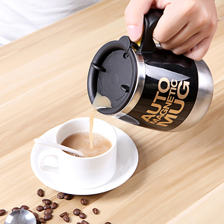 Cốc khuấy cà phê tự động bằng thép không gỉ - Khuấy Trộn Cà Phê Tự Động