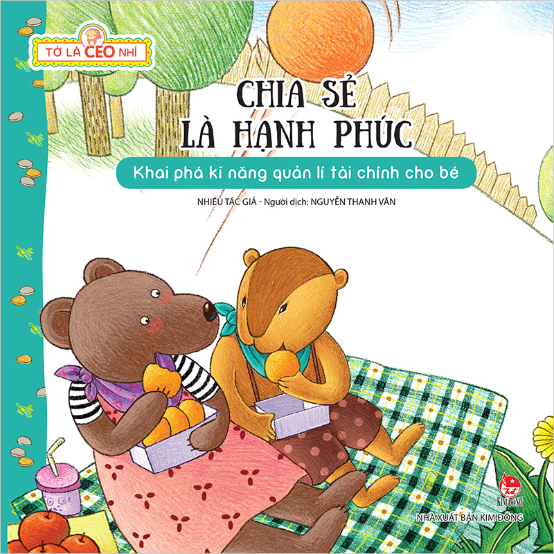 Kim đồng - tớ là ceo nhí - chia sẻ là hạnh phúc