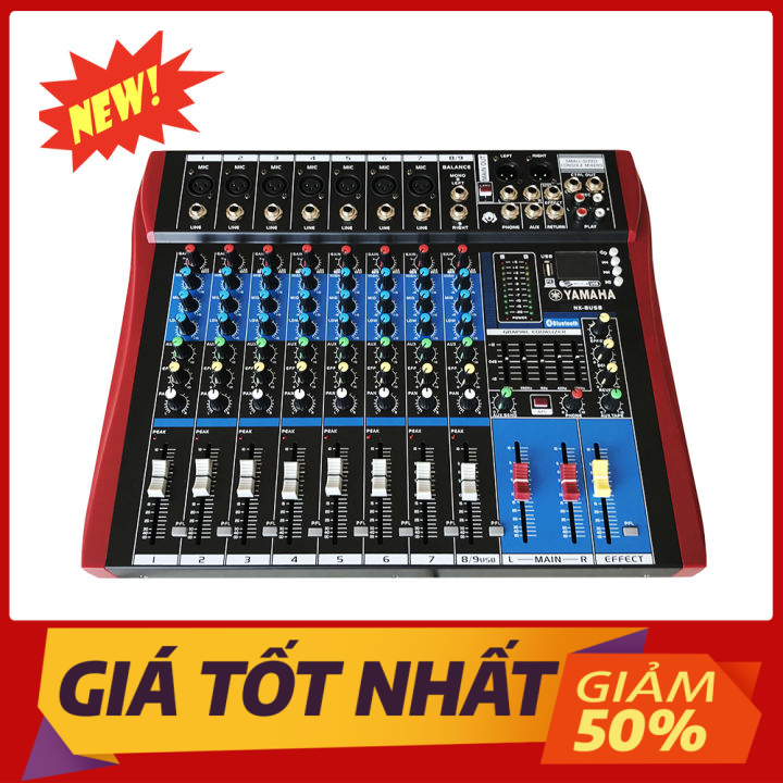 Mixer bàn Yamaha NX-8 USB mẫu mới