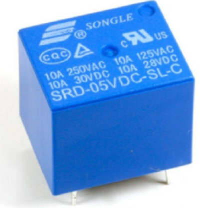 Combo 2 relay 5v 10a 5chân srd-05vdc-sl-c