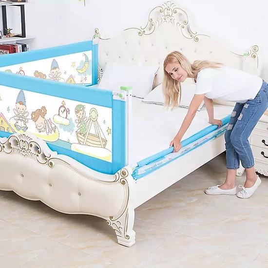 1 thanh chắn giường 1m8 cao cấp trượt lên trượt xuống