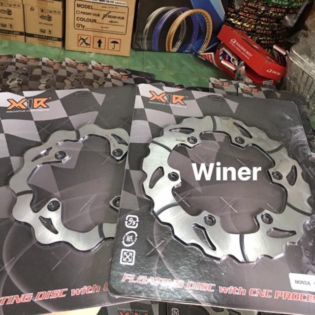 Compo đĩa X1R trước + sau dành cho Winner