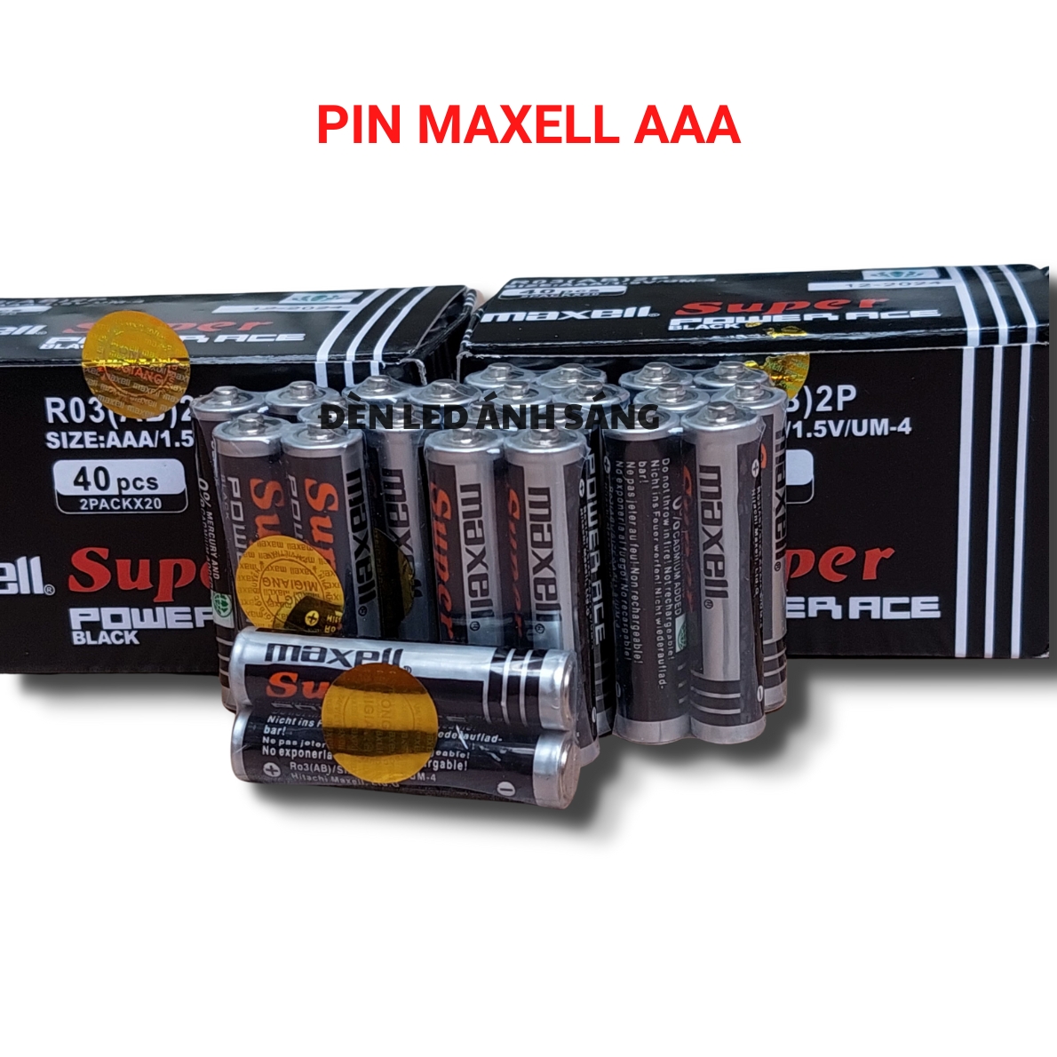 Pin 3a pin tiểu super maxell 1.5v
