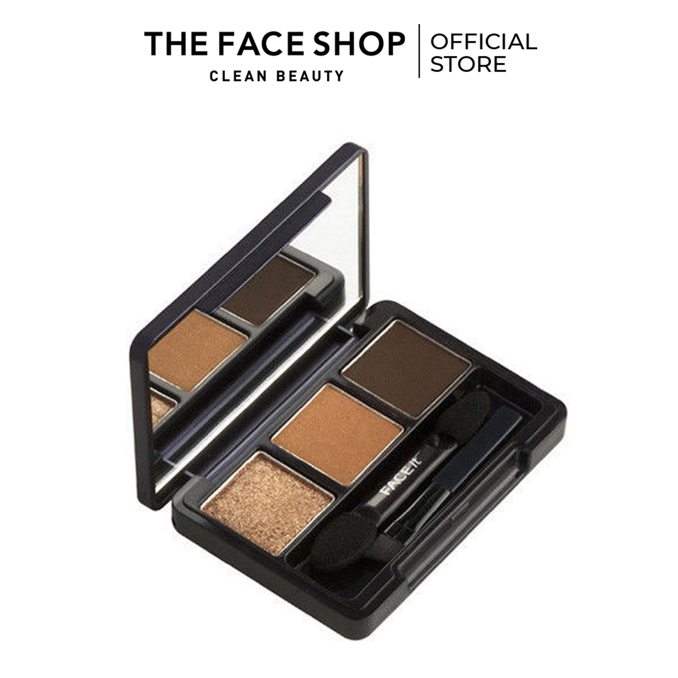 Phấn mắt triple eyes 04 mocha nuance 3.2g