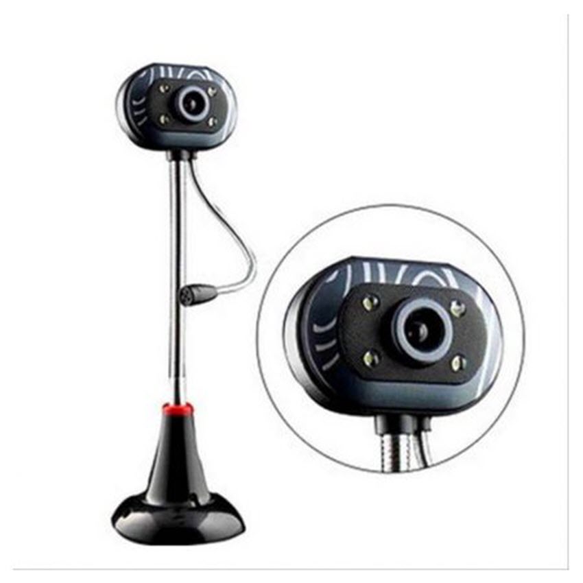 Webcam Tích hợp Micro dùng cho học trực tuyến, họp online chất lượng hình ảnh HD720P và FHD 1080P có