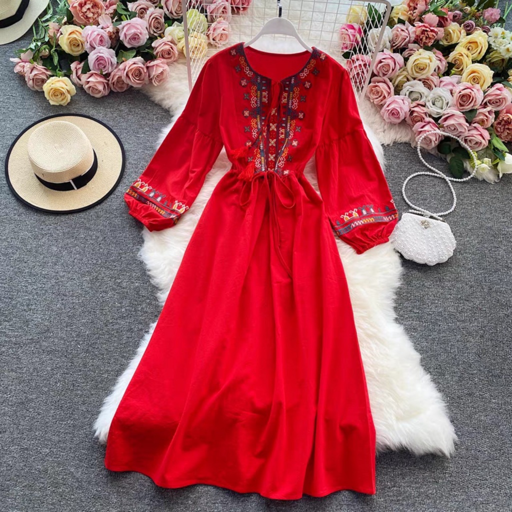 Tổng hợp 73 về váy boho vintage mới nhất  coedocomvn