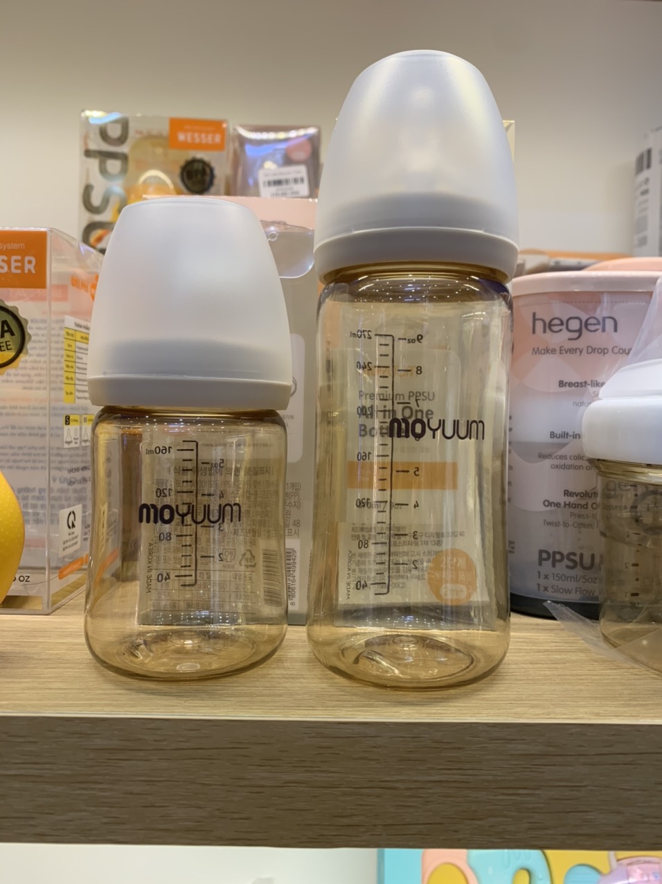 [HÀNG HÀN] Bình Sữa Moyuum PPSU Hàn Quốc 170ML/270ML