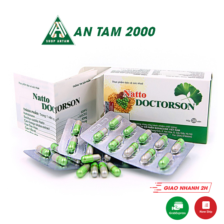 Natto Doctorson – Phòng ngừa đột quỵ và tai biến