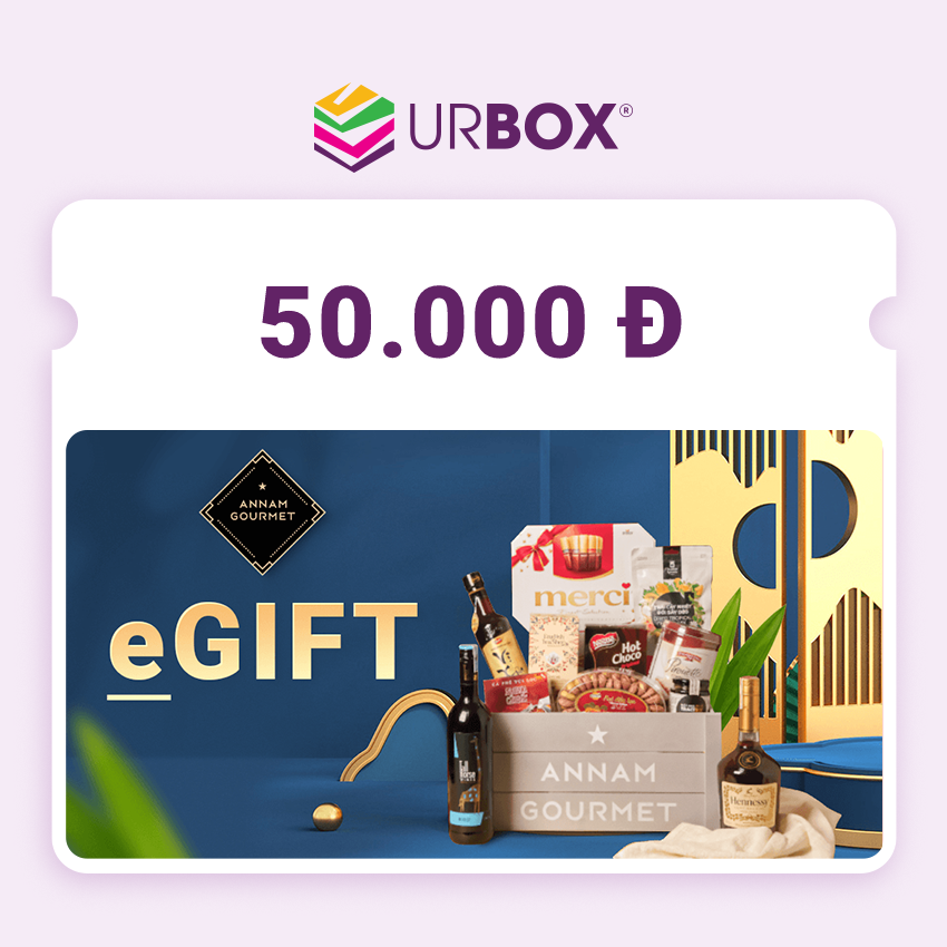 [AnNam Gourmet Market | UrBox] Evoucher mệnh giá 50,000đ