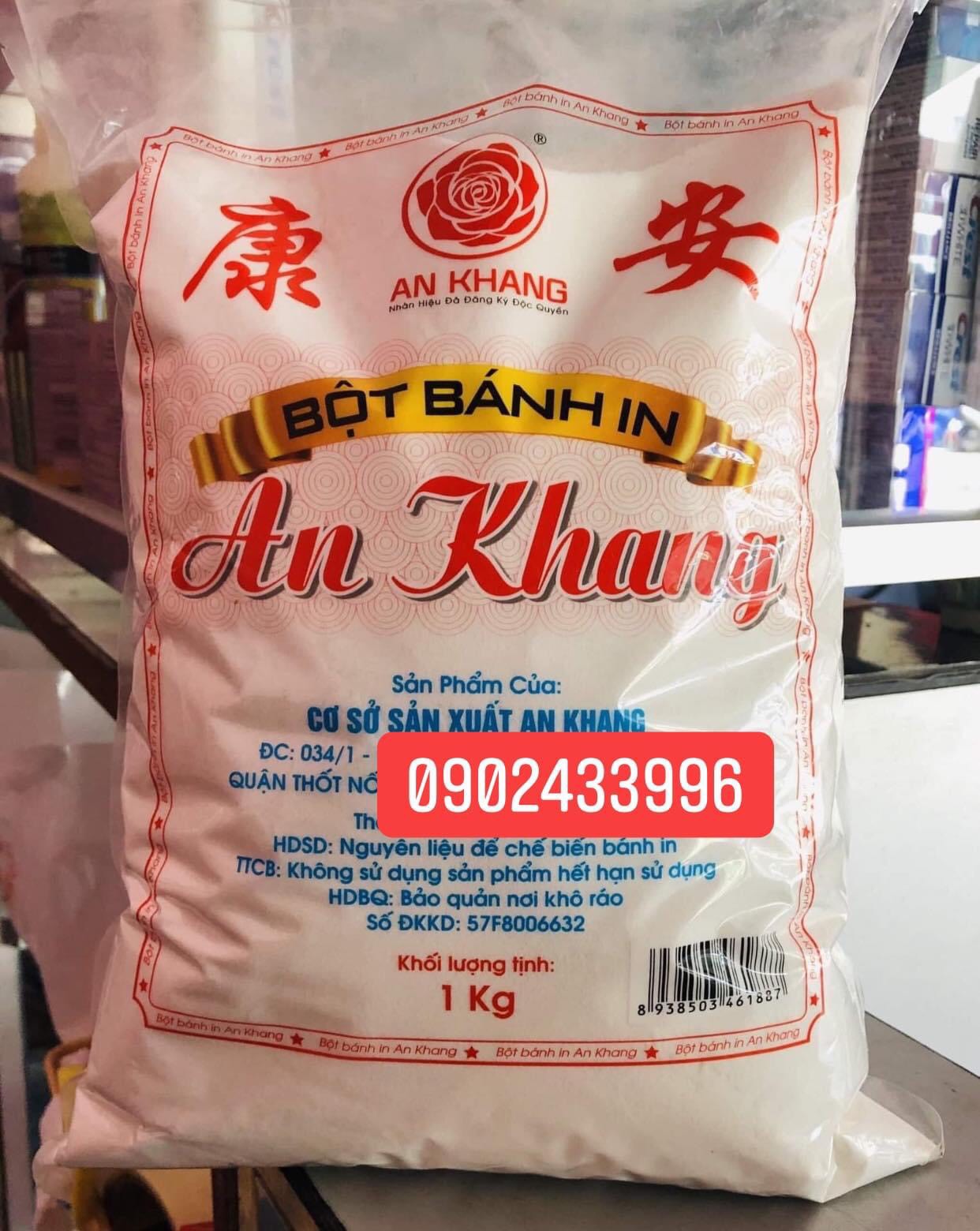 BỘT BÁNH IN AN KHANG TÚI 1KG