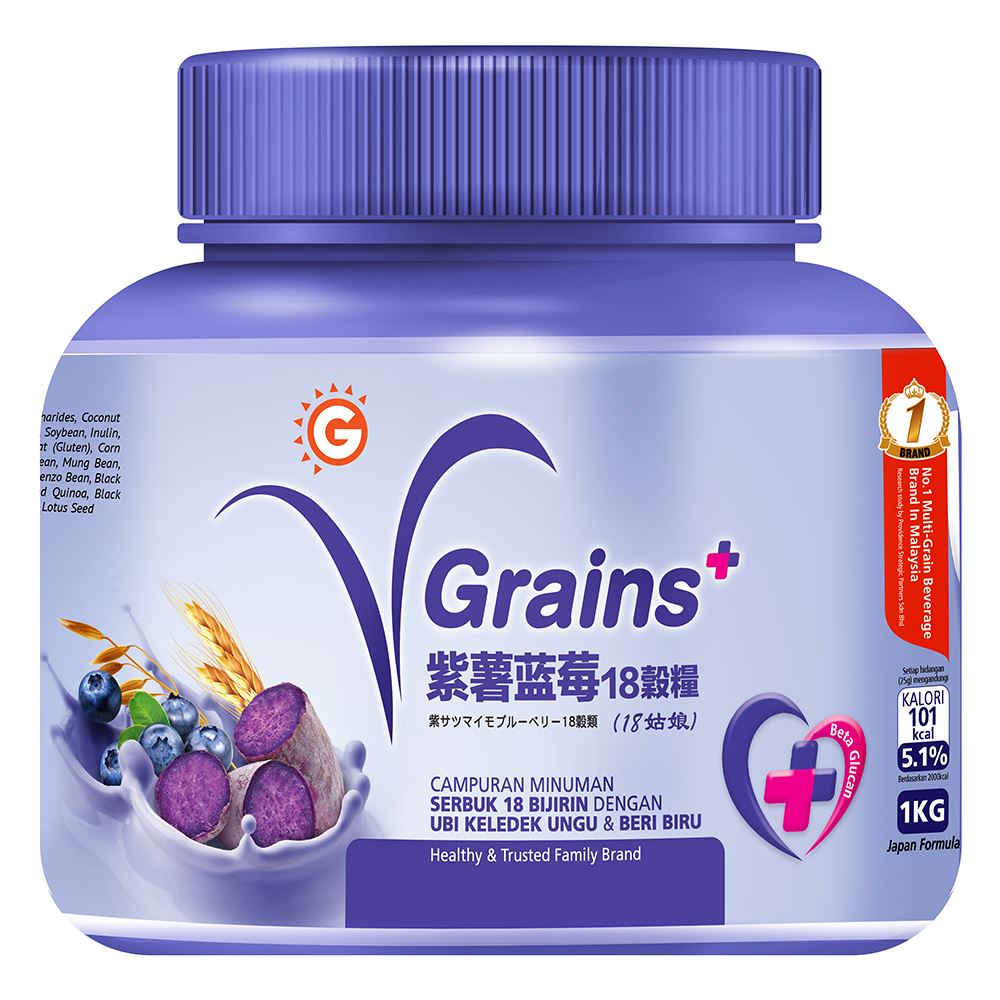 Bột ngũ cốc dinh dưỡng Vgrains Goodmorning - Loại hộp 1kg