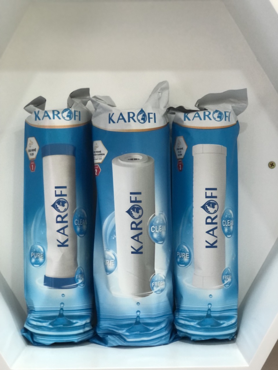 Bộ lõi lọc nước Karofi 123