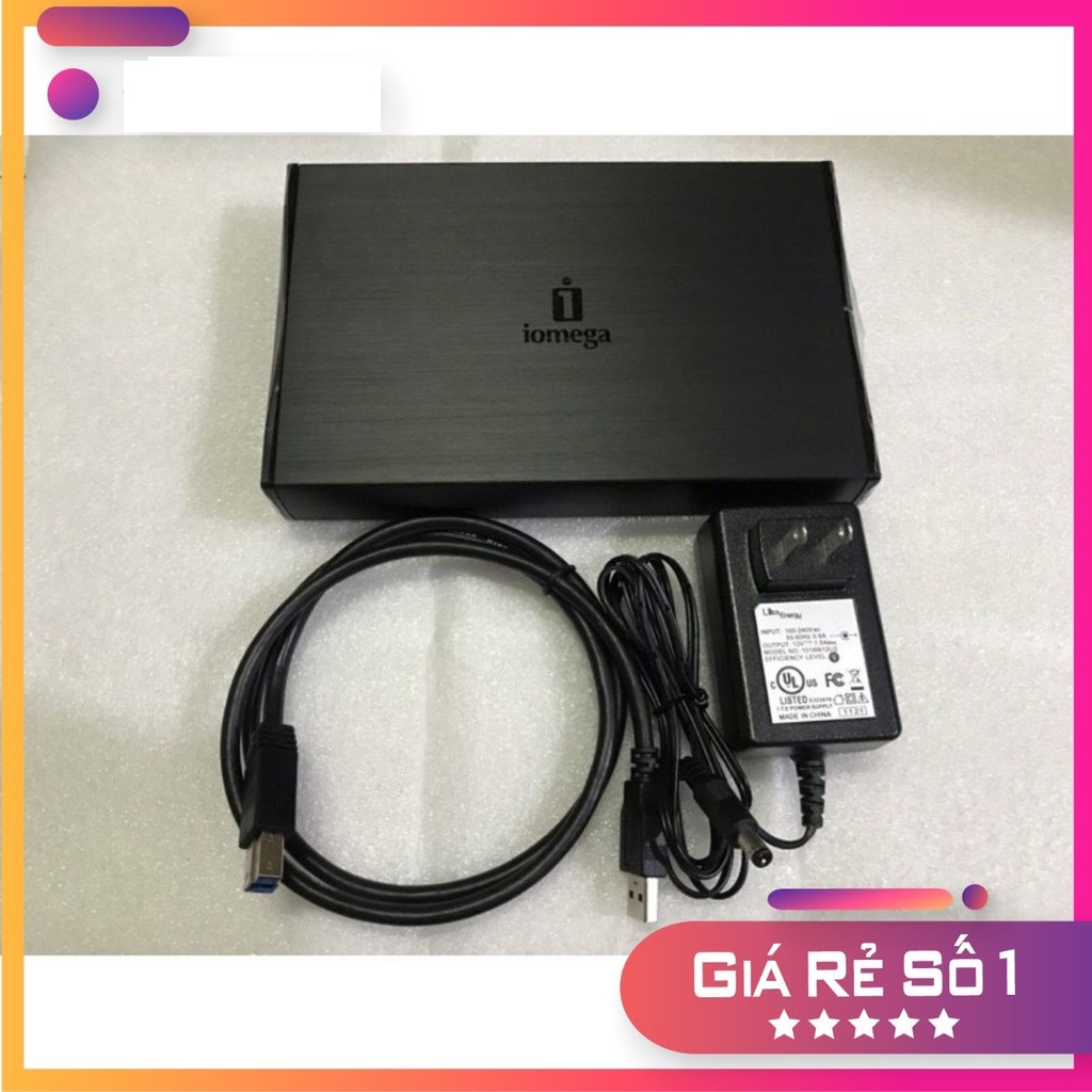 Box Ổ Cứng HDD PC 3.5 USB 3.0 Thương Hiệu IOMEGA