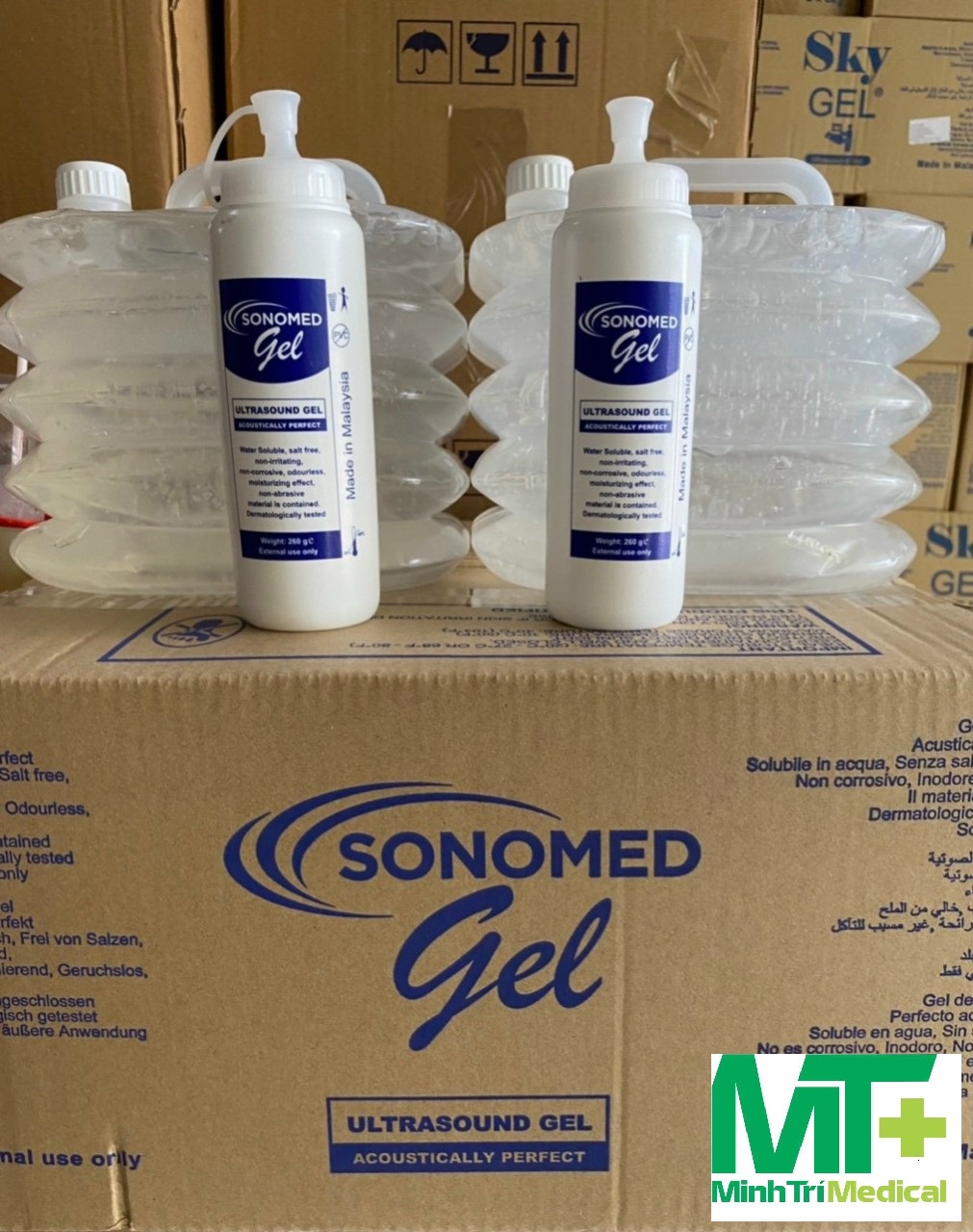 Gel Siêu Âm , Triệt Lông Màu Trắng Sonomed Malaysia