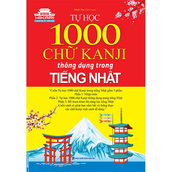 Fahasa - tự học 1000 chữ kanji thông dụng trong tiếng nhật
