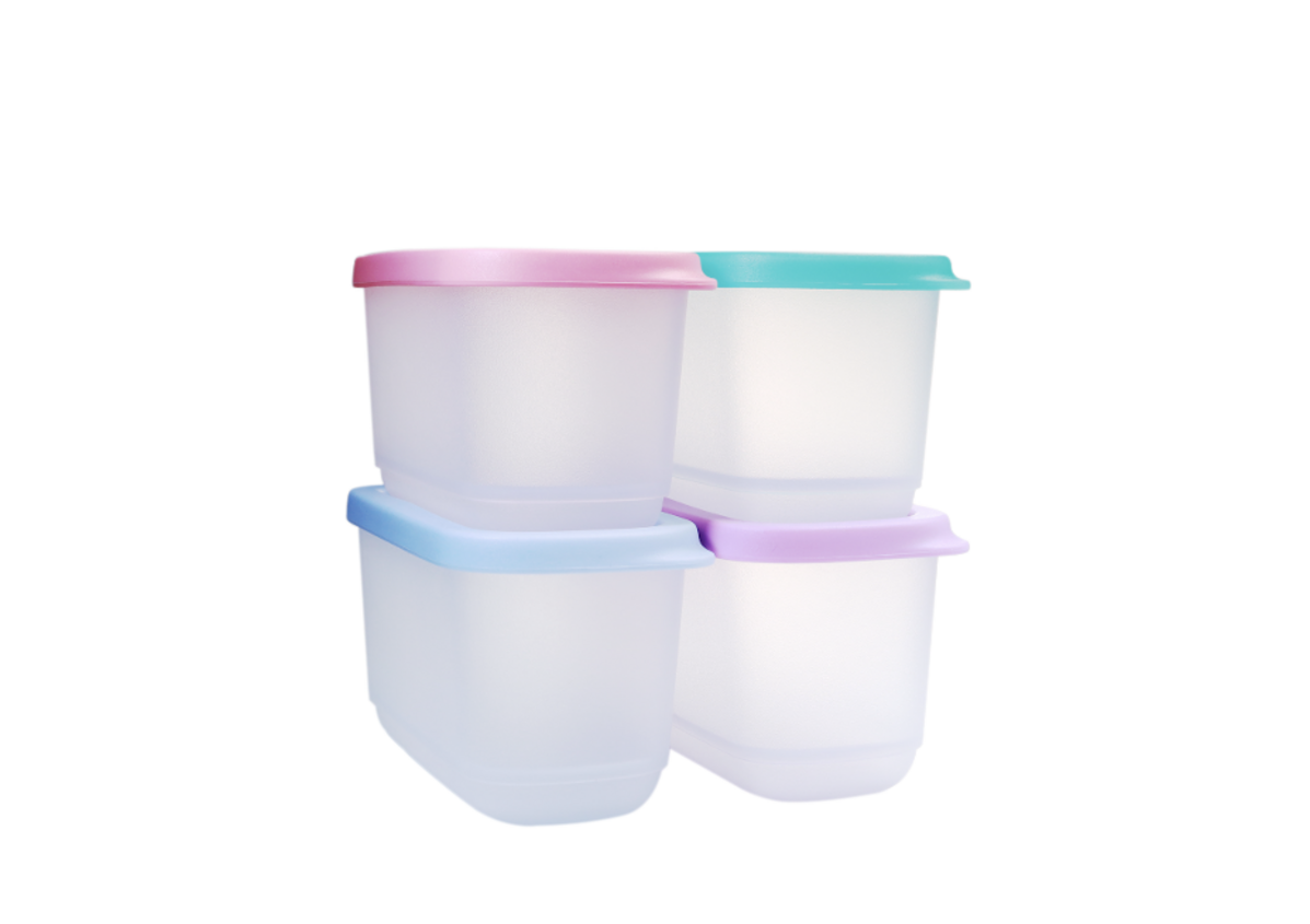 Bộ hộp Tupperware Cubix Mini Rectangular 250ML