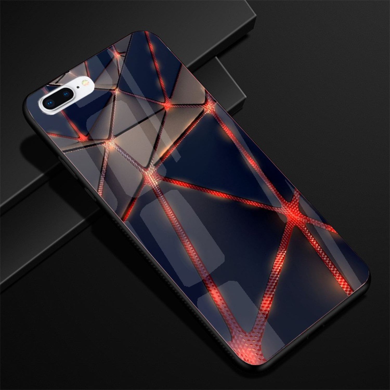 Ốp Lưng Kính iρhone 6,6S,6 PLUS,6S PLUS,7,8,7 PLUS,8 PLUS Hình in 3D sáng bóng cao cấp