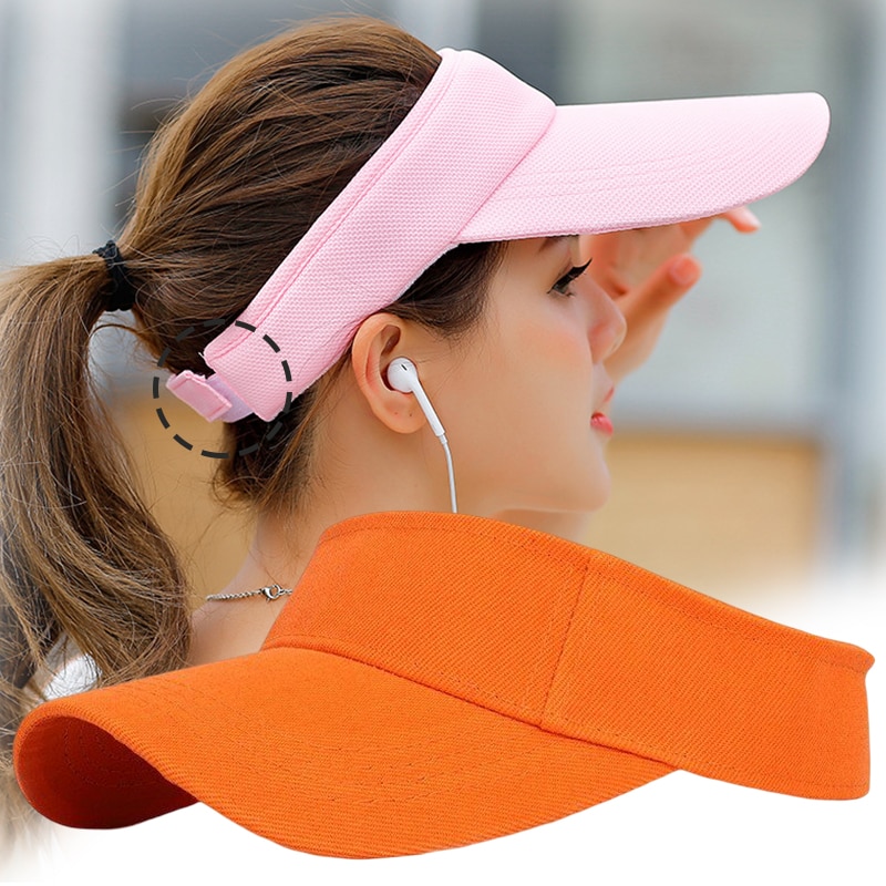 Adjustable Sun Cap 360° Rotation Sun Visor Hat UV Protection Hat