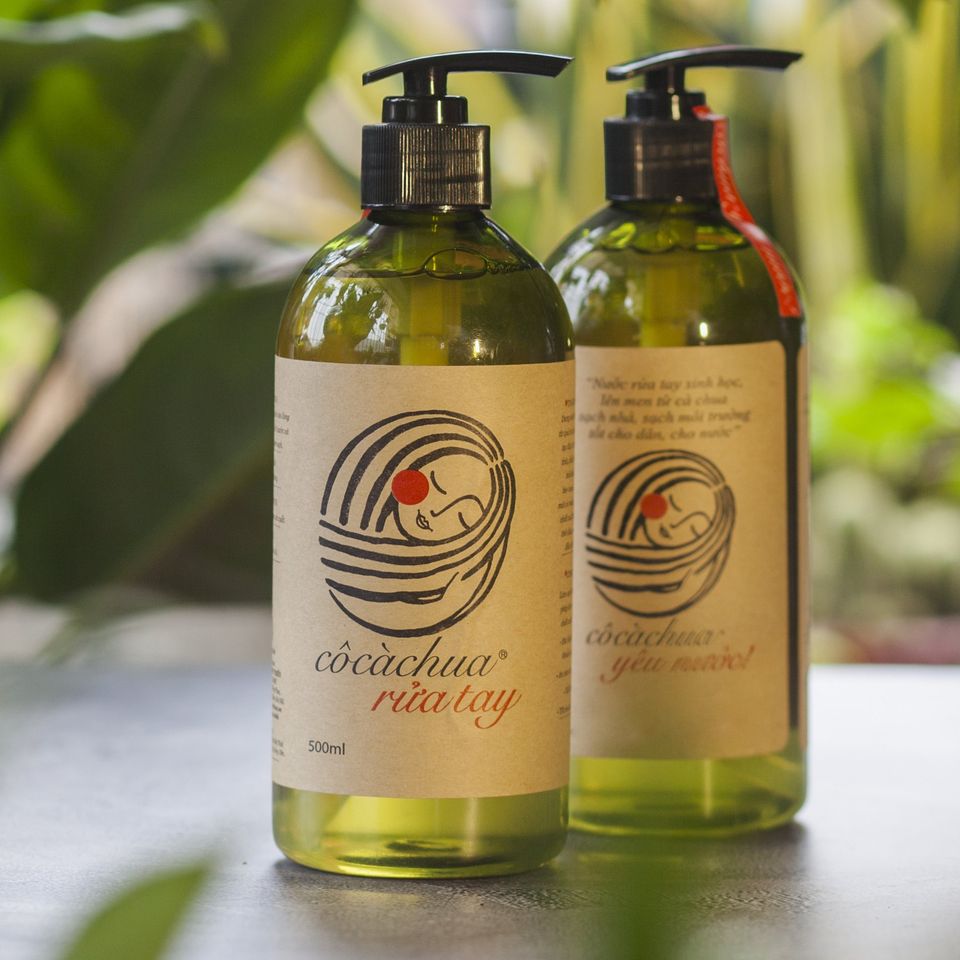 Cô Cà Chua - Nước rửa tay sát khuẩn lên men từ cà chua - 500ml