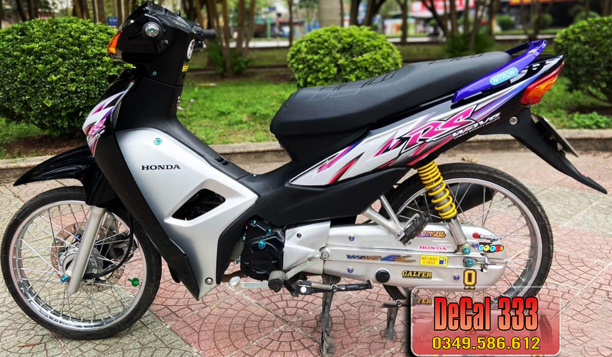 Tem Rời WAVE ALPHA 110 mẫu RS cực HOT - Nhiều Mẫu Màu 831573 (Tem 3 Lớp Chống Phai Màu)