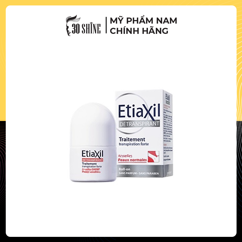 30SHINE Lăn Khử Mùi Đặc Trị Mồ Hôi Etiaxil Dành Cho Da Thường 15ml