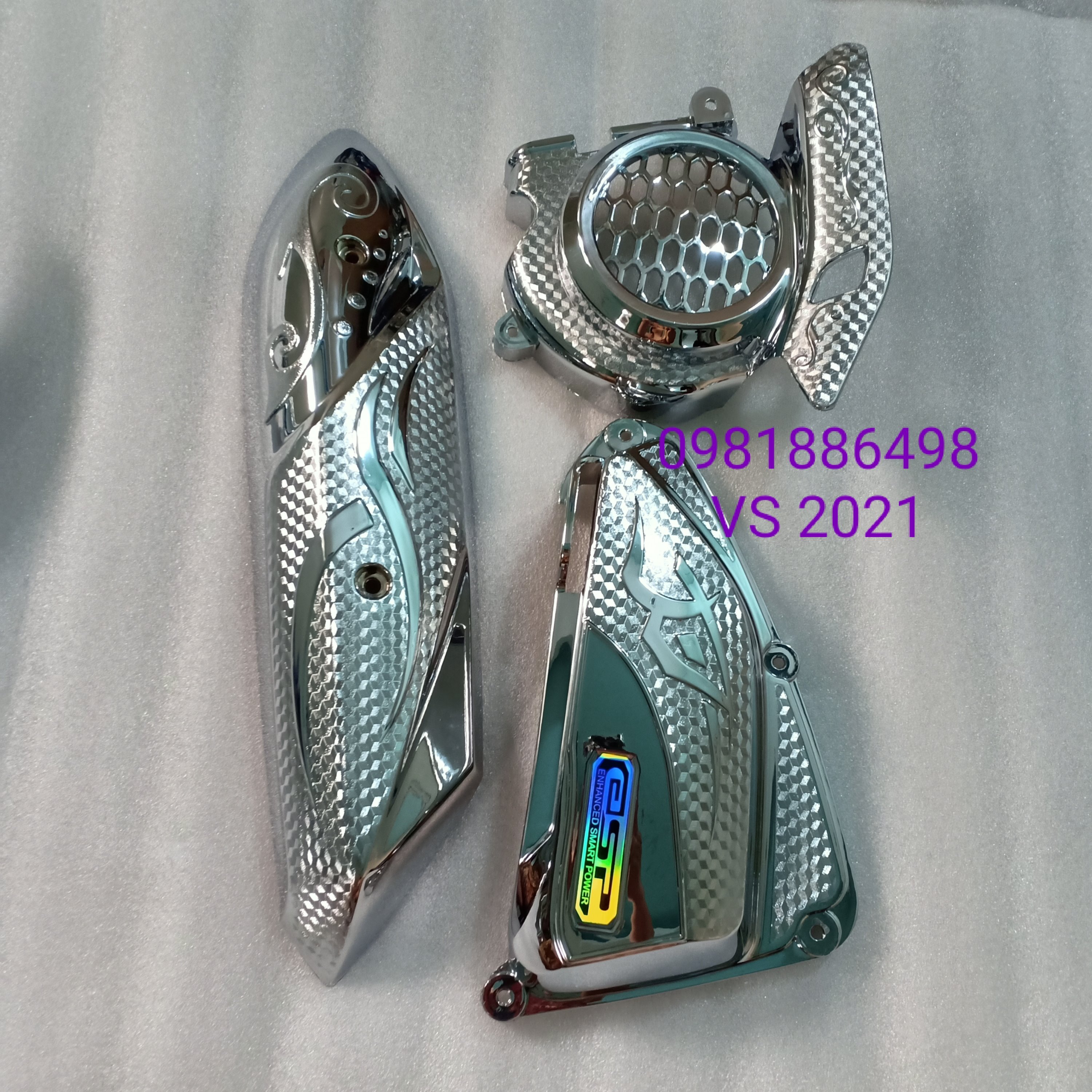 Compo 3 món xe vison 2021 nhựa xi