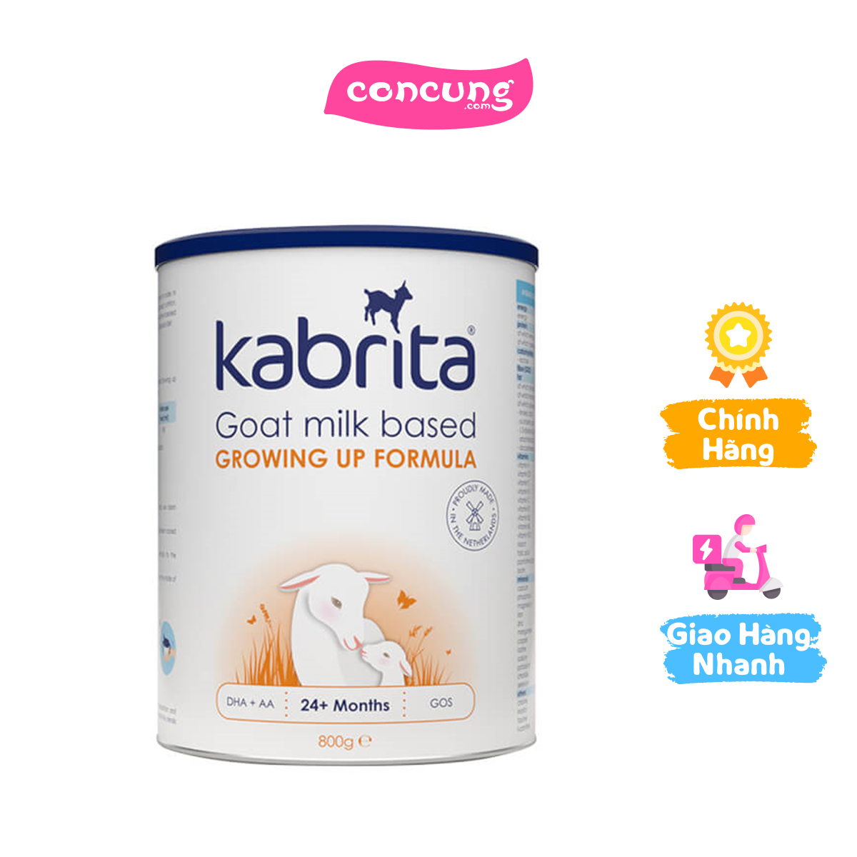 Sữa dê Kabrita Số 3 800g từ 2 tuổi