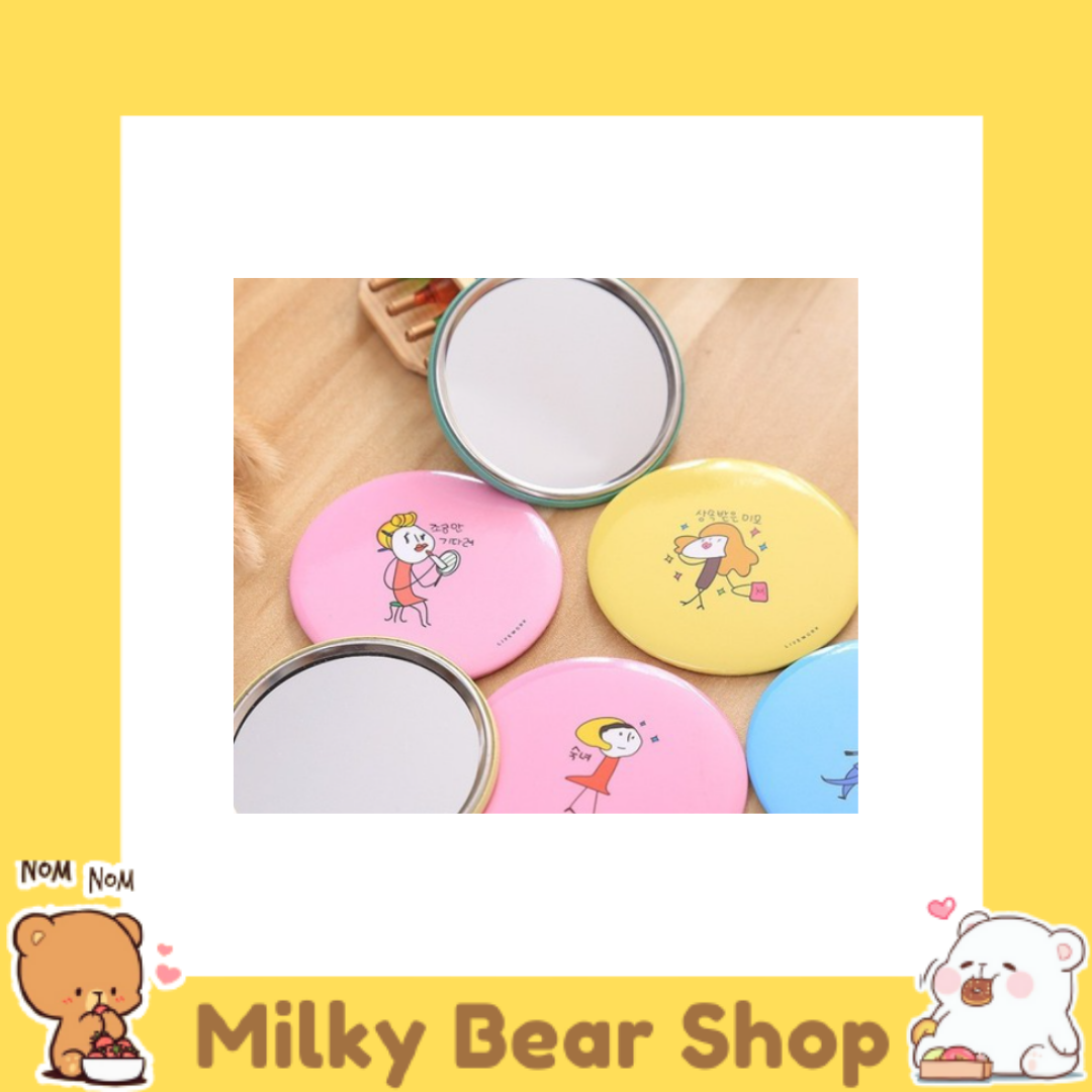 Gương mini dễ thương Hàn Quốc