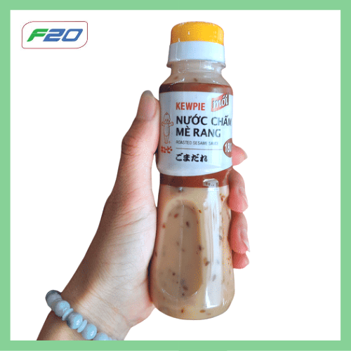 [5 chai] Nước sốt mè rang kewpie - Nước Chấm Mè Rang dùng chấm rong rau sống, trộn gỏi, trộn salad chai 180ml