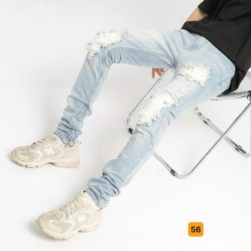 [HCM]QUẦN JEAN NAM CHẤT BÒ CO GIÃN THỜI TRANG PHONG CÁCH TPSHOP87 MS818