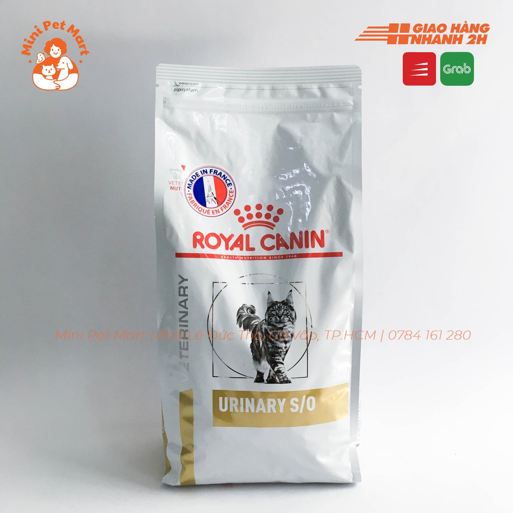 Thức ăn hạt cho mèo bị sỏi thận và tiết niệu royal canin 1,5kg