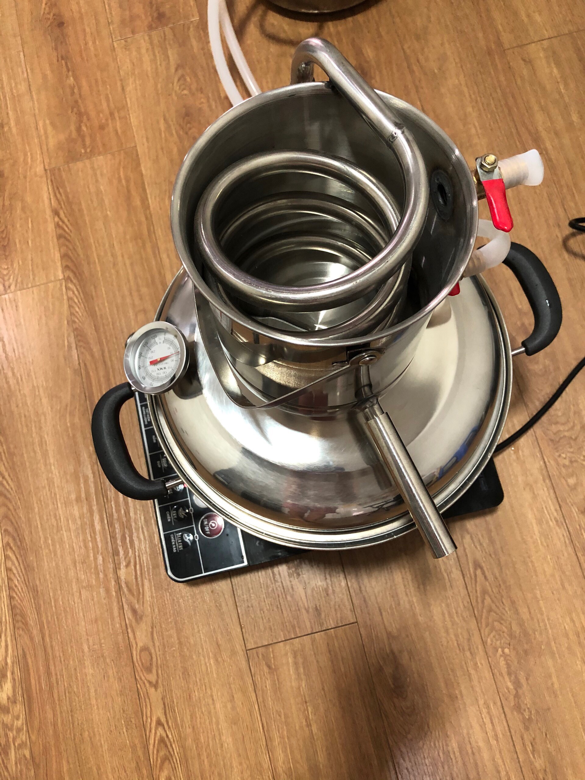 Nồi chưng cất tinh dầu mini cho gia đình dung tích 10 lít