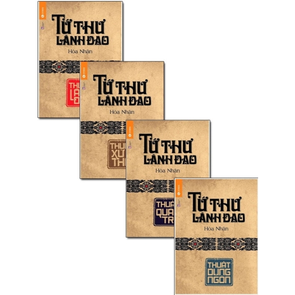 Fahasa - Combo Sách Hay Tứ Thư Lãnh Đạo (Tái Bản) - Bộ 4 Cuốn