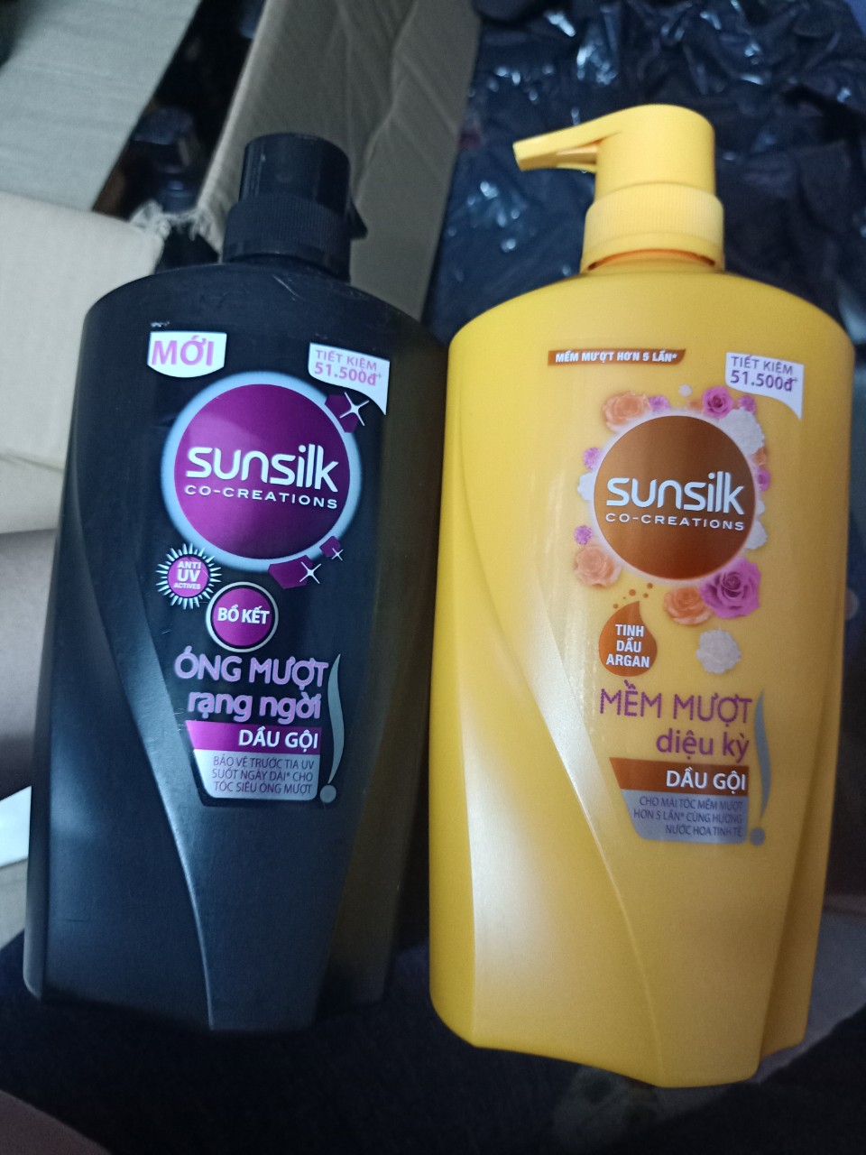 Dầu Gội Sunsilk Óng Mượt Rạng Ngời 900g