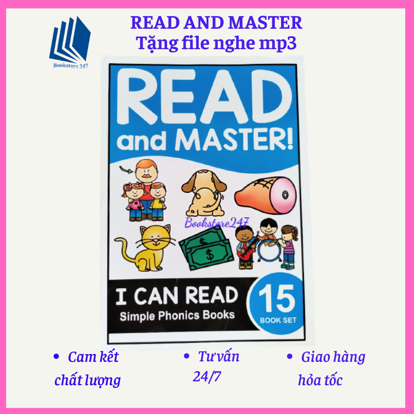 SÁCH - Read and master 1 cuốn, tặng file nghe mp3