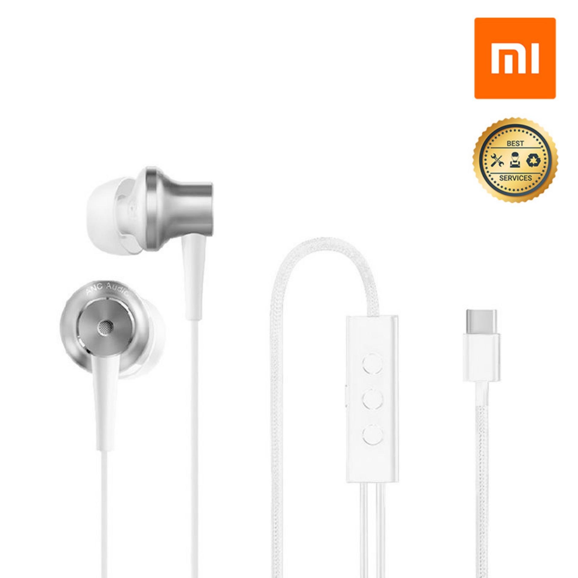 {OFF50%} Tai Nghe Chống Ồn Mi Anc &amp Type-C In-Ear Earphones (White )- Hàng Chính Hãng