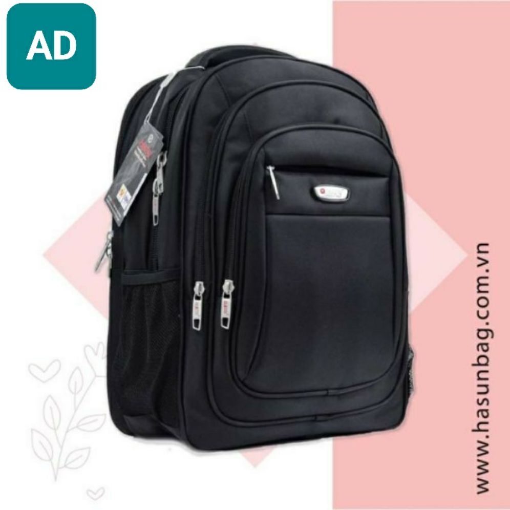 Balo laptop16 nam công sở nhiều ngăn cao cấp chống nước siêu bền hasun màu đen hs655