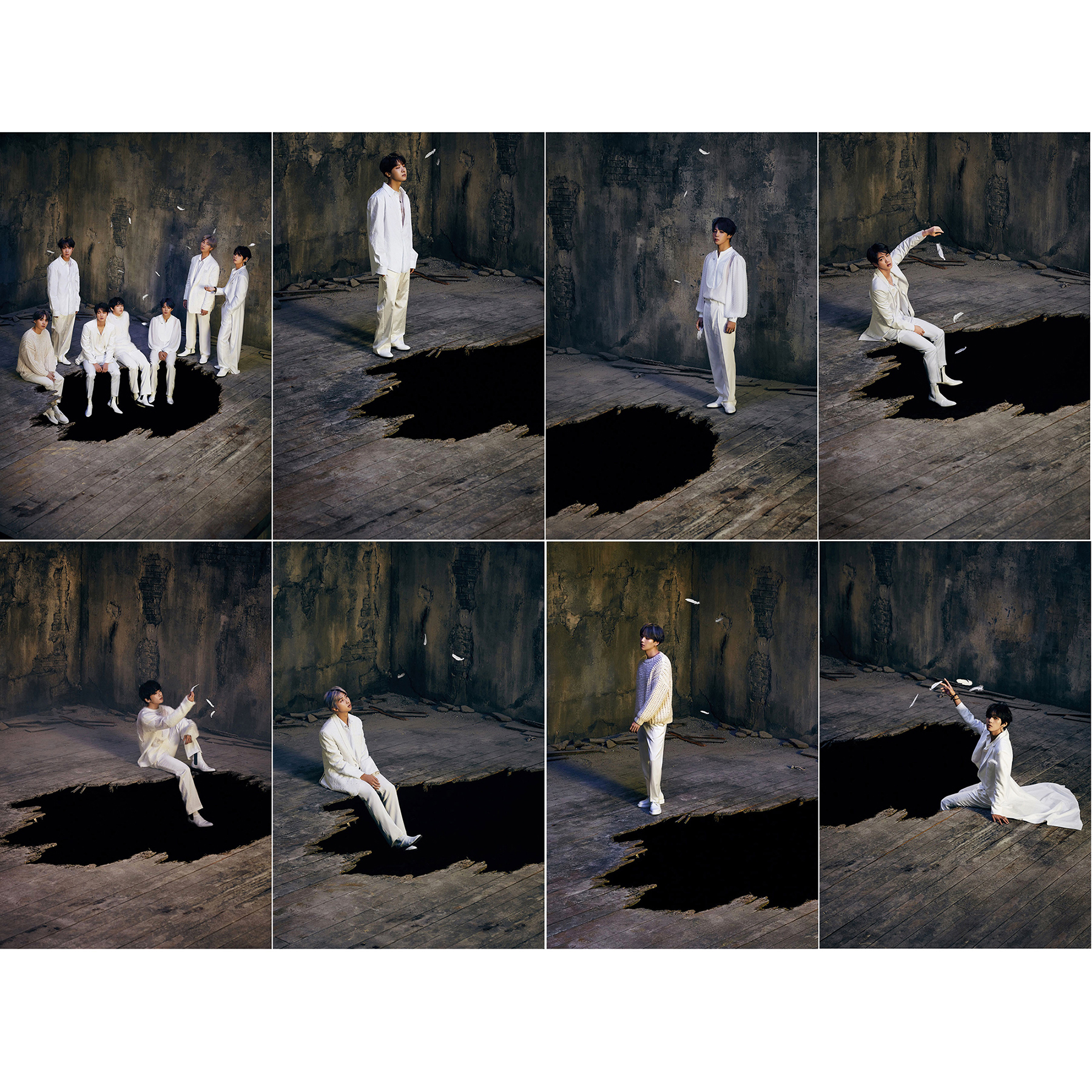 Poster BTS 8 tấm  MAP OF THE SOUL:7
