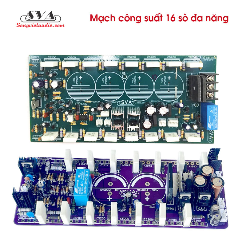 MẠCH CÔNG SUẤT 16 SÒ LIỀN NGUỒN ĐA NĂNG (1 KÊNH) - 1 MẠCH