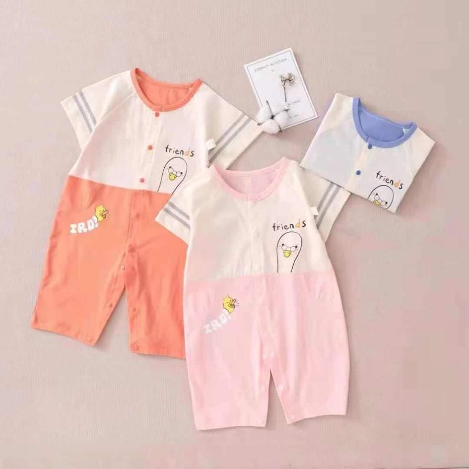 Body suit liền quần cộc tay cho bé trai/bé gái